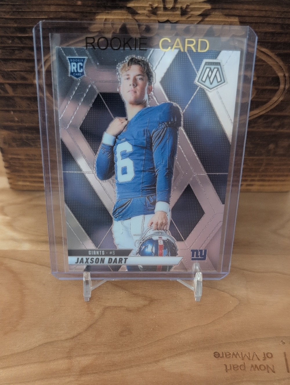 2025 Mosaic Jackson Dart Rookie Variation Card Giants